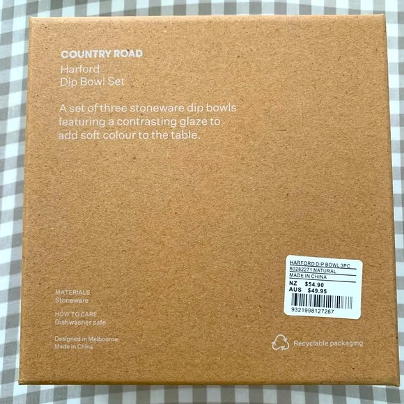 Country Road Harford Dip Bowl Set of 3 - Picture 7 of 7